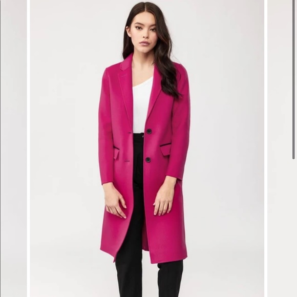 MACKAGE Hens-R Double-Face Wool Coat With Tailored Collar